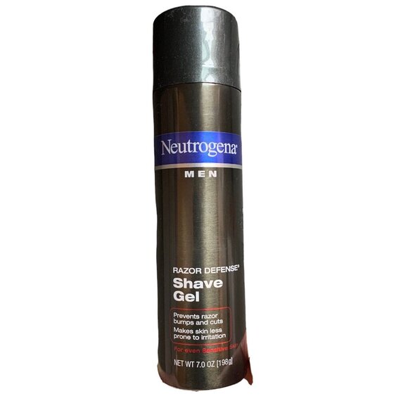 2 x Neutrogena Men Razor Defense Shave Gel for even Sensitive Skin 7 oz. - Picture 1 of 2